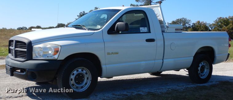 image for item DH2182 2008 Dodge Ram 1500 pickup truck