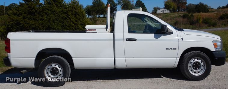 image for item DH2182 2008 Dodge Ram 1500 pickup truck