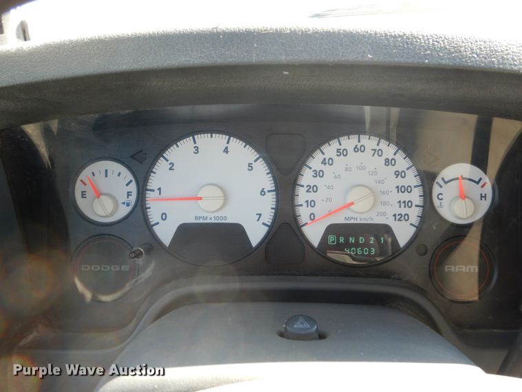 image for item DH2182 2008 Dodge Ram 1500 pickup truck