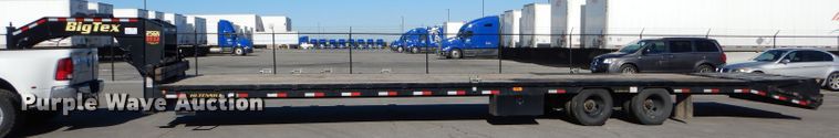 image for item DH4281 2019 Big Tex 25GN-35+5 equipment trailer