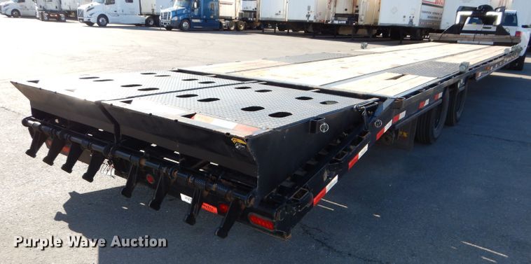 image for item DH4281 2019 Big Tex 25GN-35+5 equipment trailer