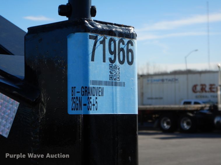 image for item DH4281 2019 Big Tex 25GN-35+5 equipment trailer