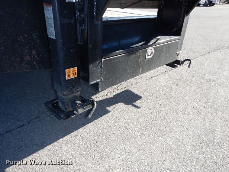 image for item DH4281 2019 Big Tex 25GN-35+5 equipment trailer