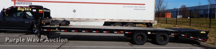 image for item DH4282 2019 Big Tex 25GN-25BK+5MR equipment trailer