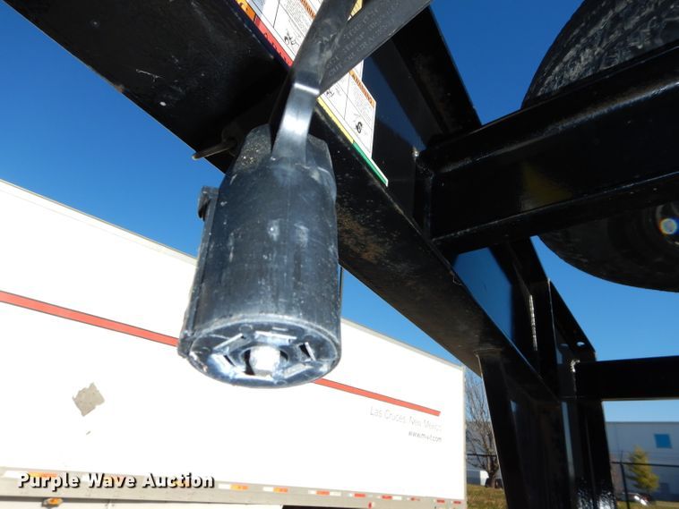 image for item DH4282 2019 Big Tex 25GN-25BK+5MR equipment trailer