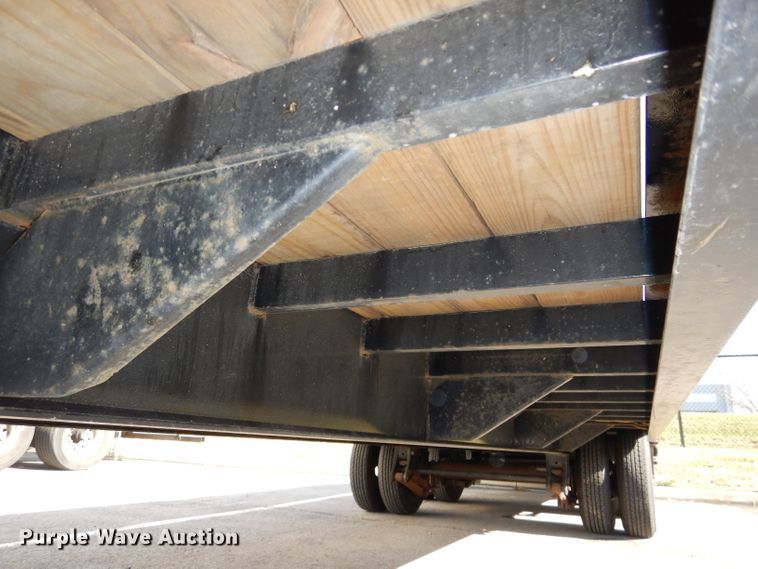 image for item DH4282 2019 Big Tex 25GN-25BK+5MR equipment trailer