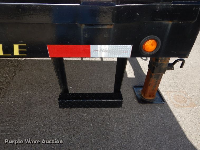 image for item DH4282 2019 Big Tex 25GN-25BK+5MR equipment trailer
