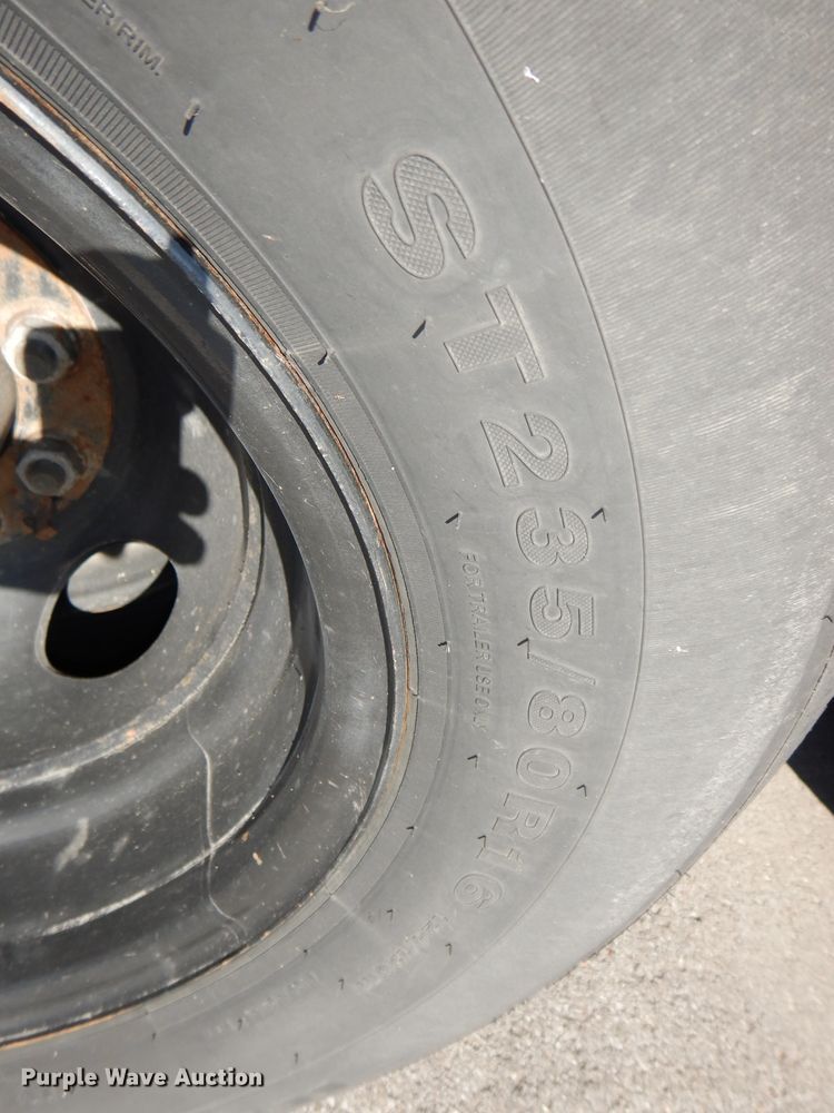 image for item DH4282 2019 Big Tex 25GN-25BK+5MR equipment trailer