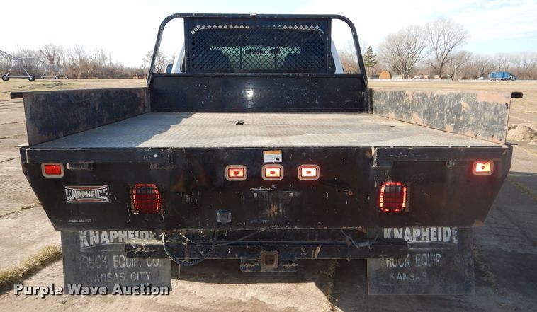 image for item DH4294 2004 Ford F350 Super Duty Crew Cab utility bed pickup truck