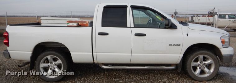 image for item DH5013 2008 Dodge Ram 1500 Quad Cab pickup truck