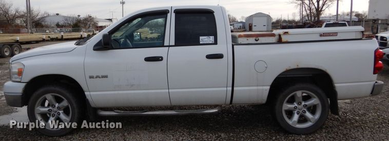 image for item DH5013 2008 Dodge Ram 1500 Quad Cab pickup truck
