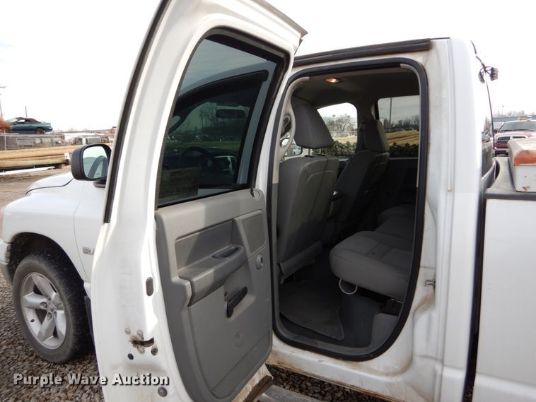 image for item DH5013 2008 Dodge Ram 1500 Quad Cab pickup truck