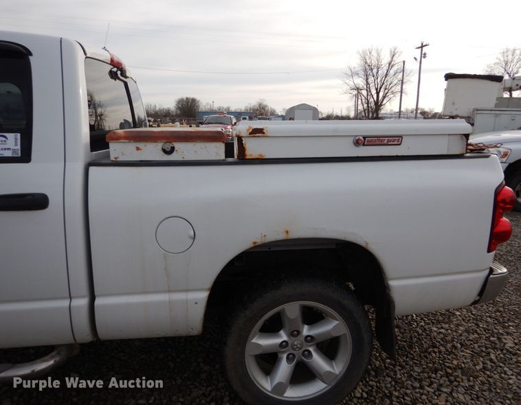 image for item DH5013 2008 Dodge Ram 1500 Quad Cab pickup truck