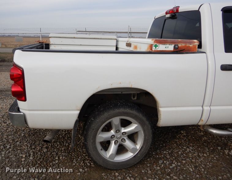 image for item DH5013 2008 Dodge Ram 1500 Quad Cab pickup truck