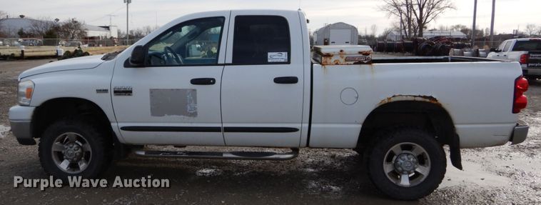 image for item DH5014 2007 Dodge Ram 2500 Quad Cab pickup truck