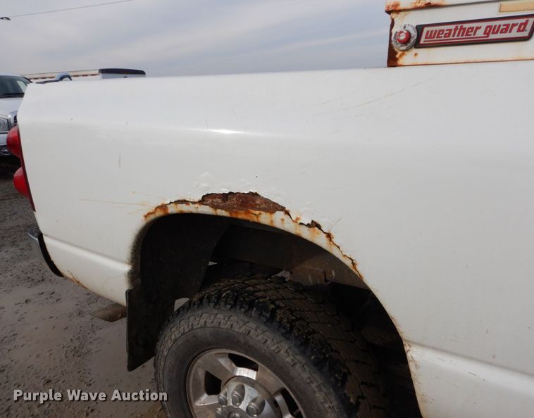 image for item DH5014 2007 Dodge Ram 2500 Quad Cab pickup truck
