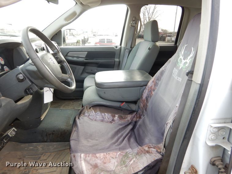 image for item DH5014 2007 Dodge Ram 2500 Quad Cab pickup truck