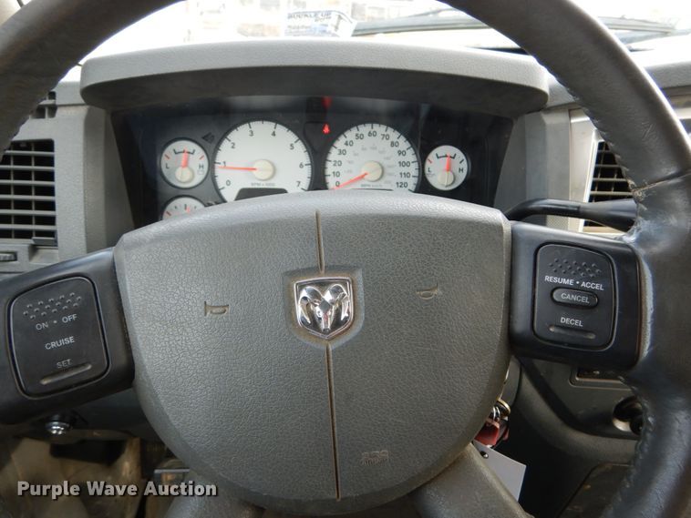 image for item DH5014 2007 Dodge Ram 2500 Quad Cab pickup truck