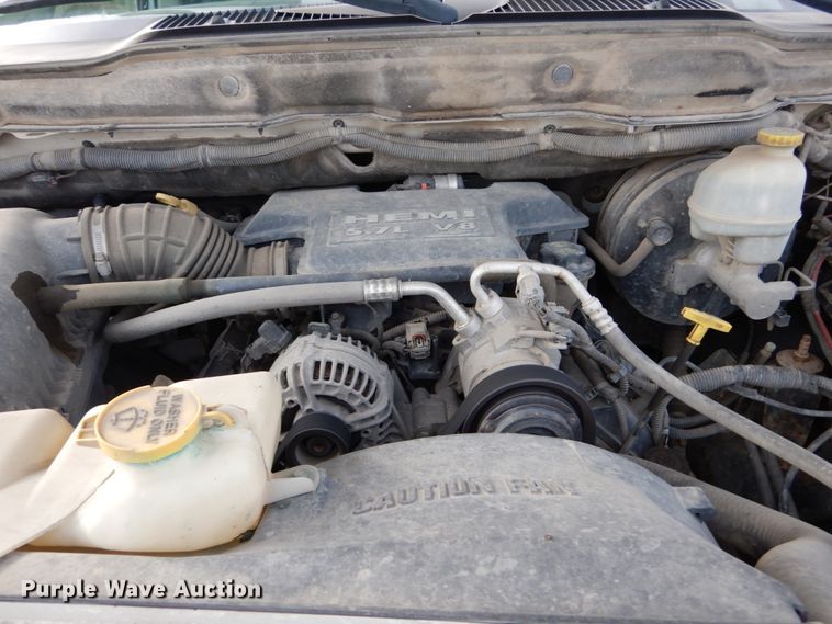 image for item DH5014 2007 Dodge Ram 2500 Quad Cab pickup truck