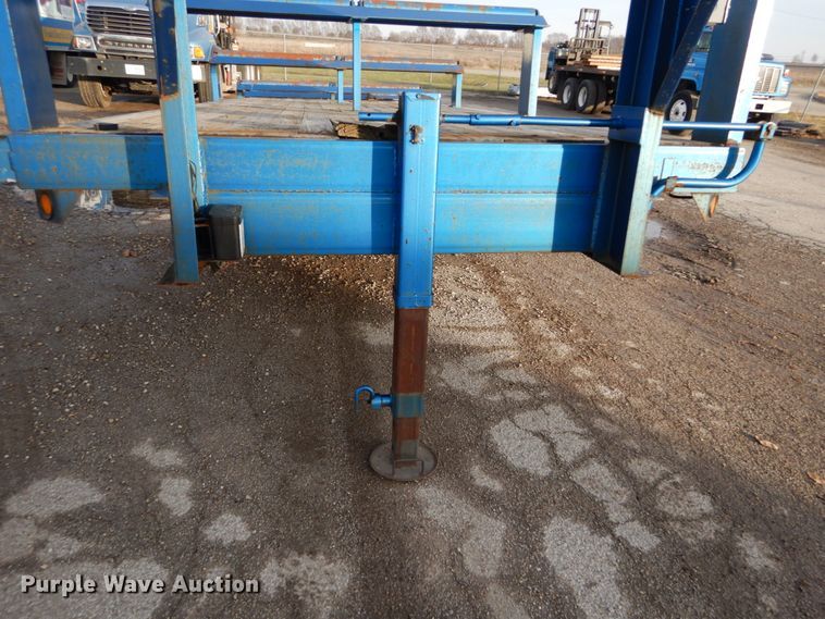 image for item DH5016 2005 Central Equipment flatbed trailer