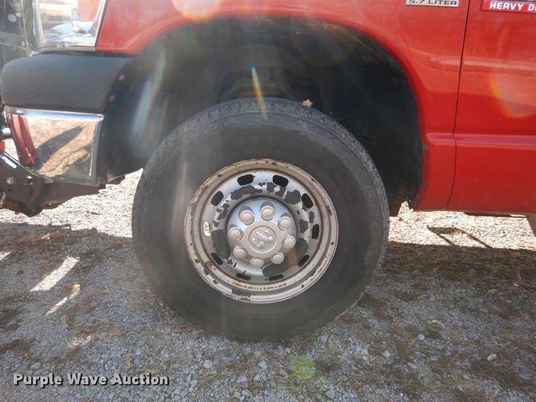 image for item DH5063 2008 Dodge Ram 2500HD pickup truck