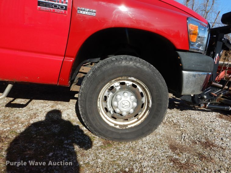 image for item DH5063 2008 Dodge Ram 2500HD pickup truck