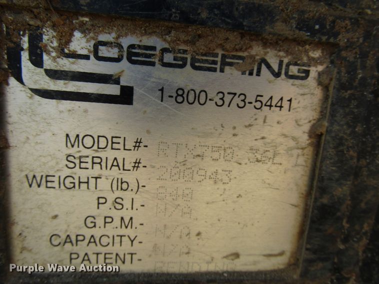 image for item DH8294 2011 Vermeer RTX750 vibratory cable plow