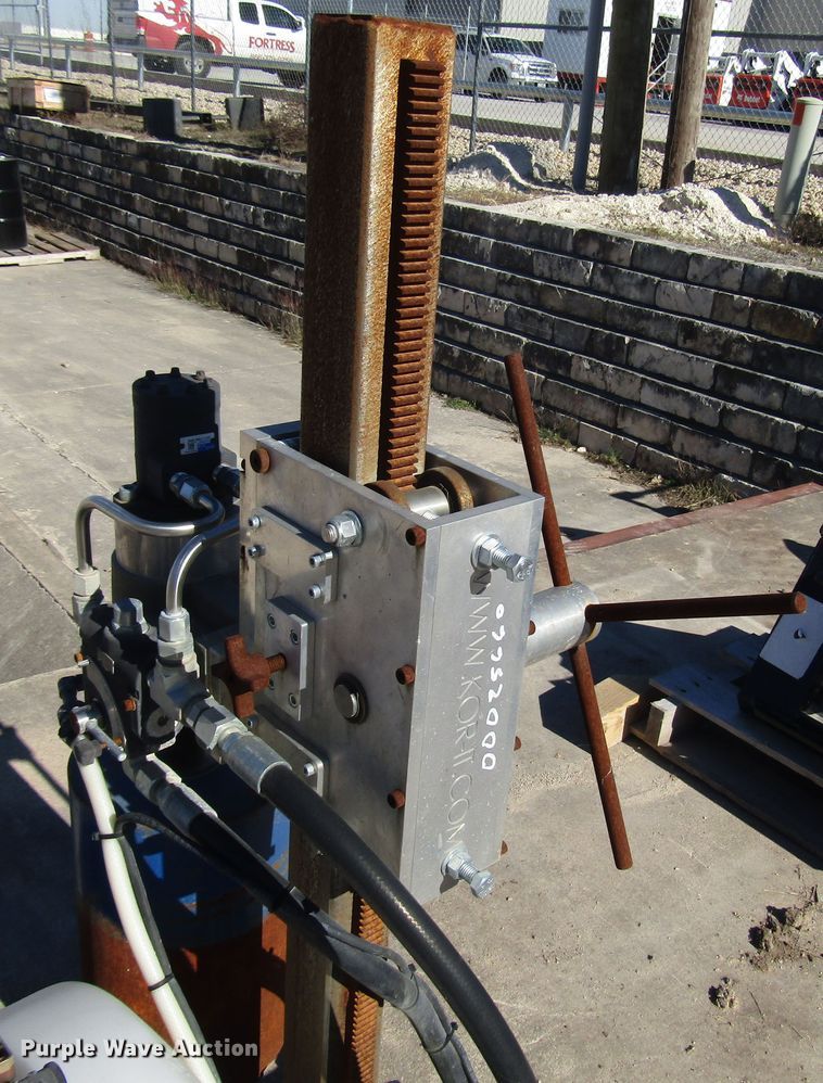 image for item DH8296 Kor-it KK201-HR12 bucket mounted core drill