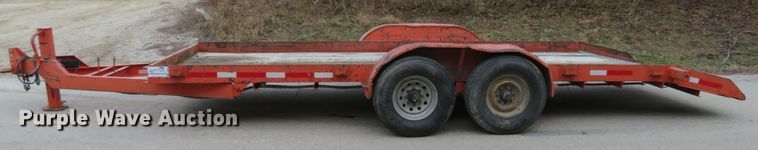 image for item DI2004 2000 Cronkhite 3400EWA tilt deck equipment trailer