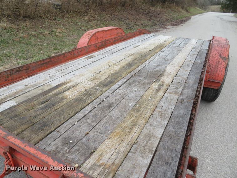 image for item DI2004 2000 Cronkhite 3400EWA tilt deck equipment trailer