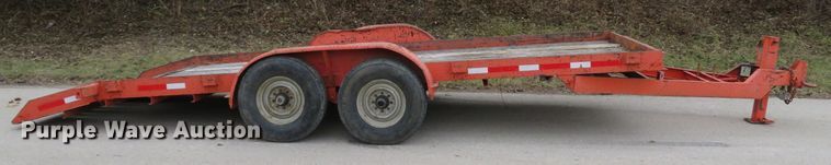 image for item DI2004 2000 Cronkhite 3400EWA tilt deck equipment trailer