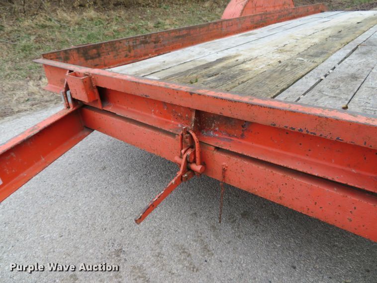 image for item DI2004 2000 Cronkhite 3400EWA tilt deck equipment trailer