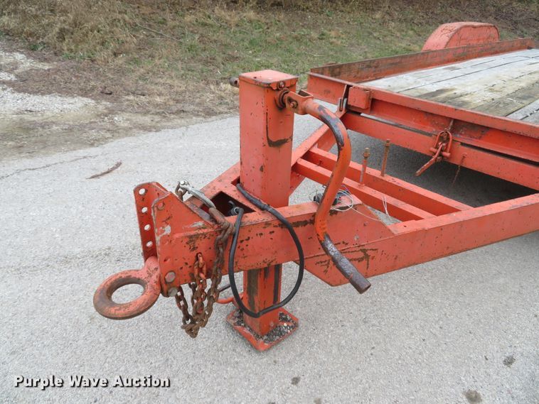 image for item DI2004 2000 Cronkhite 3400EWA tilt deck equipment trailer