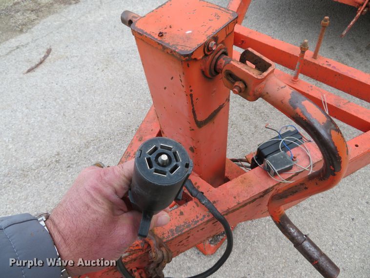 image for item DI2004 2000 Cronkhite 3400EWA tilt deck equipment trailer