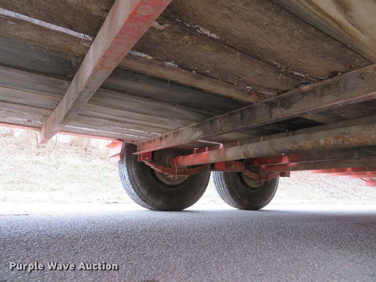 image for item DI2004 2000 Cronkhite 3400EWA tilt deck equipment trailer