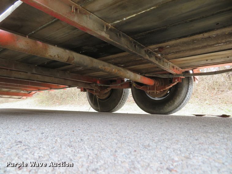 image for item DI2004 2000 Cronkhite 3400EWA tilt deck equipment trailer