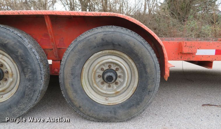 image for item DI2004 2000 Cronkhite 3400EWA tilt deck equipment trailer