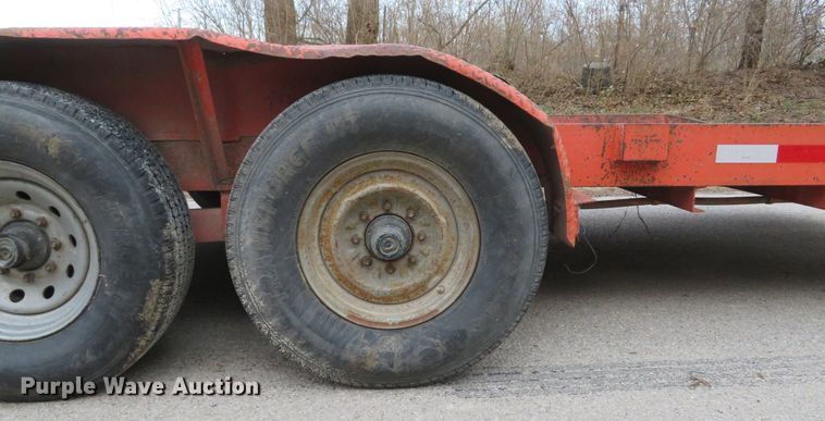 image for item DI2004 2000 Cronkhite 3400EWA tilt deck equipment trailer