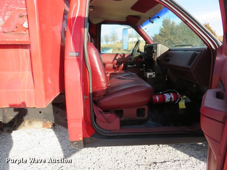 image for item DI2009 1993 Chevrolet Cheyenne 3500 dump bed pickup truck