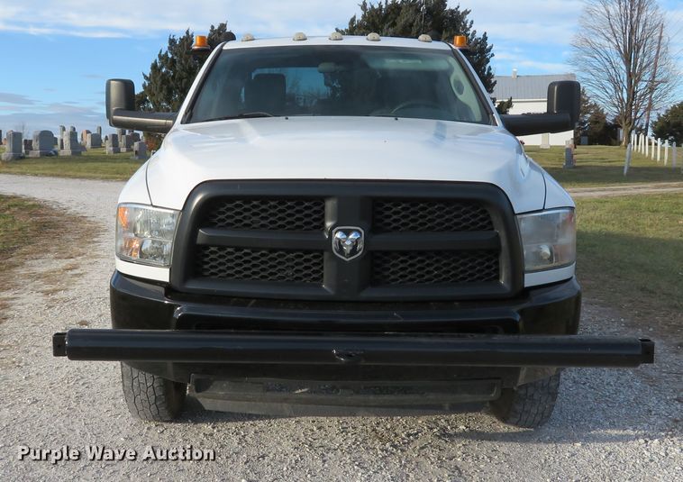 image for item DI2010 2014 Dodge Ram 3500HD Crew Cab utility bed pickup truck