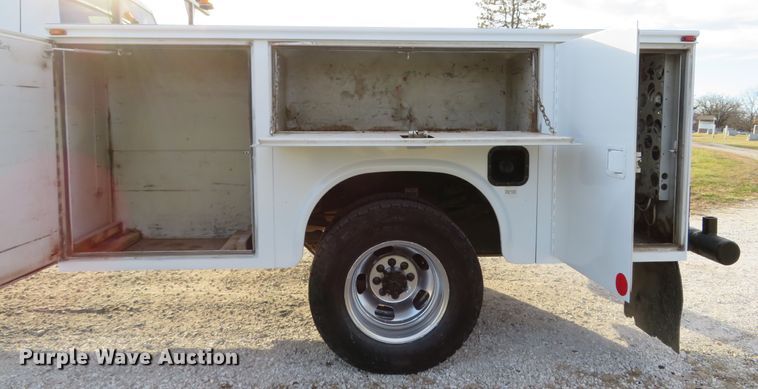 image for item DI2010 2014 Dodge Ram 3500HD Crew Cab utility bed pickup truck