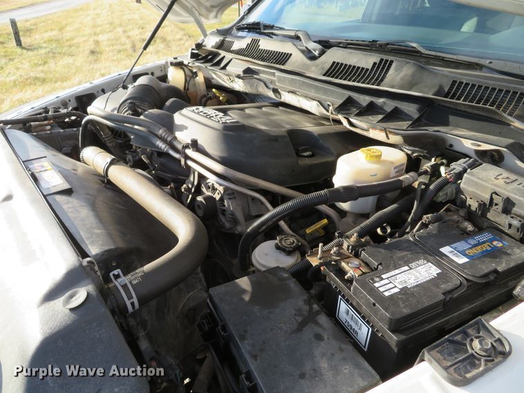 image for item DI2010 2014 Dodge Ram 3500HD Crew Cab utility bed pickup truck