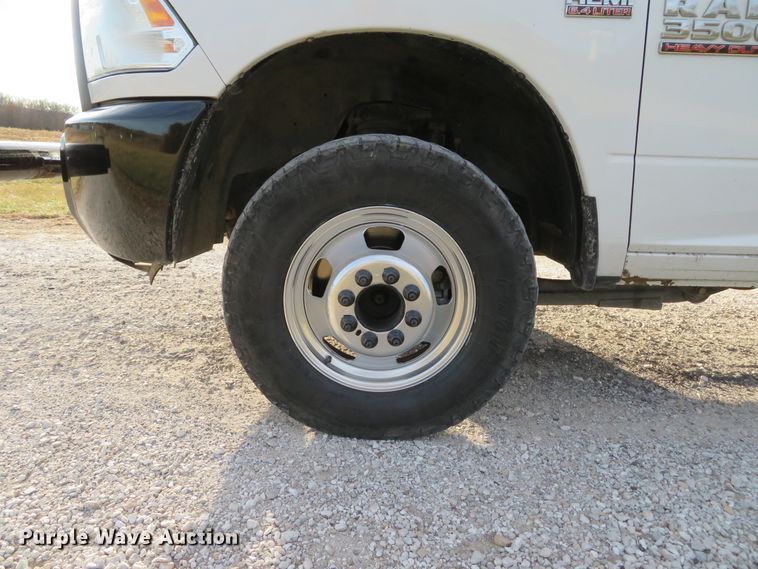 image for item DI2010 2014 Dodge Ram 3500HD Crew Cab utility bed pickup truck