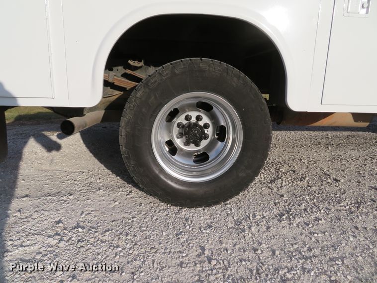 image for item DI2010 2014 Dodge Ram 3500HD Crew Cab utility bed pickup truck