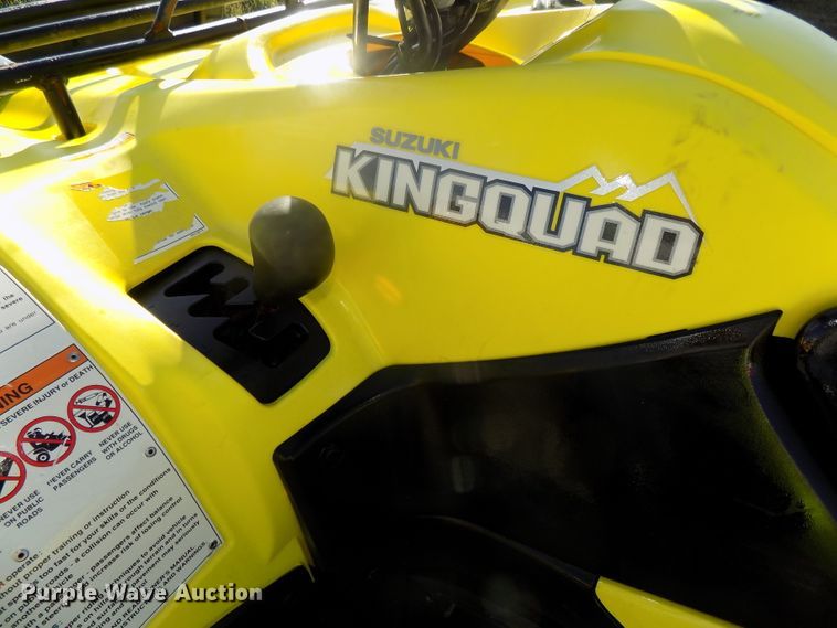 image for item DO9420 2011 Suzuki King Quad 500 LT-A500XL ATV