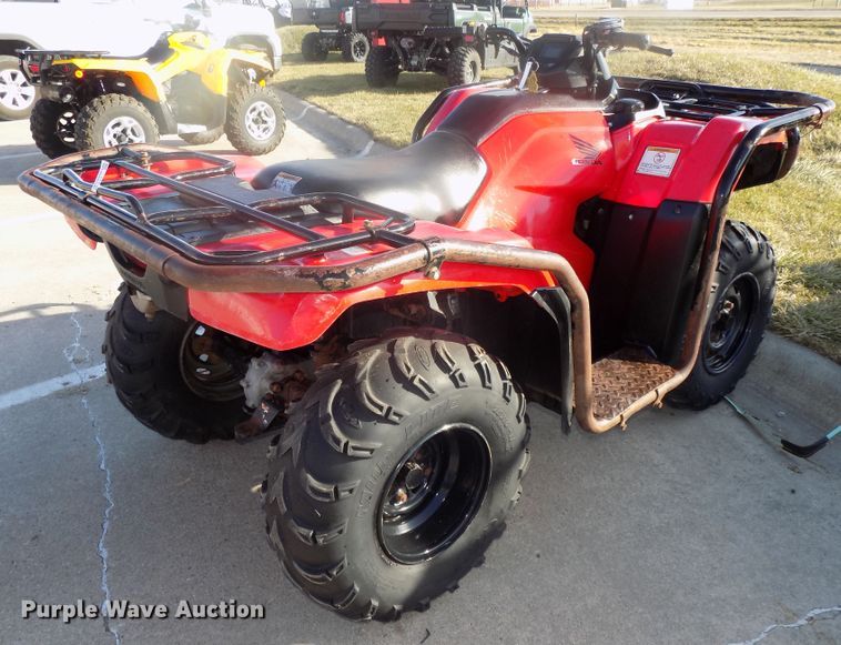 image for item DO9421 2016 Honda Rancher TRX420FM2 ATV