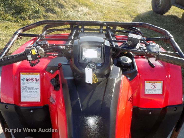 image for item DO9421 2016 Honda Rancher TRX420FM2 ATV