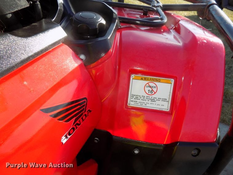 image for item DO9421 2016 Honda Rancher TRX420FM2 ATV