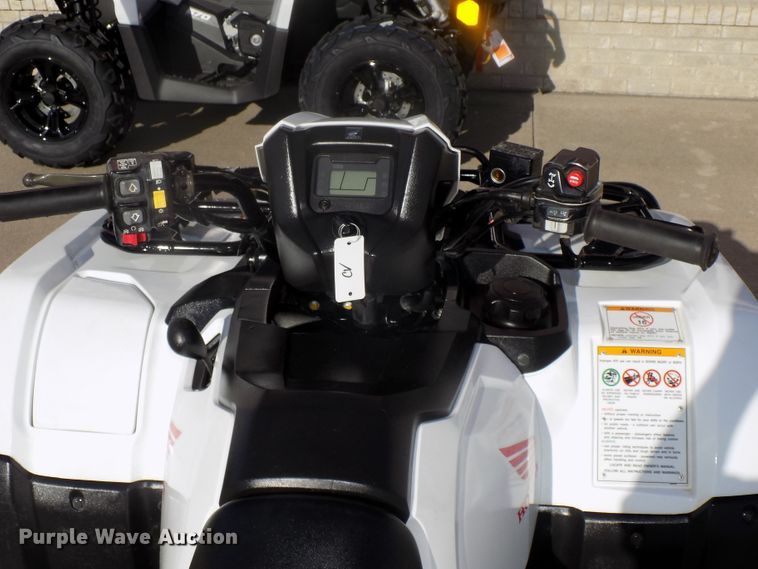 image for item DO9422 2016 Honda Foreman Rubicon Deluxe ATV