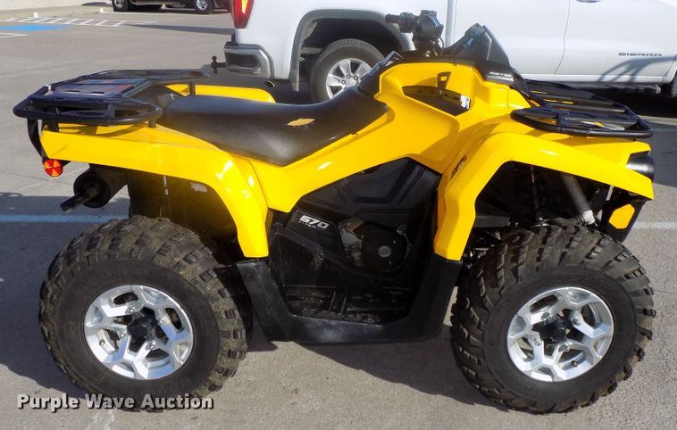 image for item DO9423 2017 Can-am Outlander 570 DPS ATV